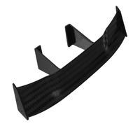 Amosfun Mini Car Tail Wing Spoiler Decor Heat-resistant Vehicle Rear Spoiler for Auto Styling Drift Wing with Carbon Fiber Look Car Modification Accessory
