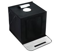 Amosfun Mini Photo Tent Photography Box Waterproof Cloth Average Light Portable Studio Lighting Cube Tent for Small Product Photography Black