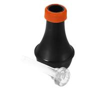 Amosfun Mini Trumpet Mute Kit Lightweight Abs Sound Adjustment Volume Reduction Mouthpiece Accessory for Musicians on The Go Practice