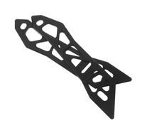 Amosfun Motorcycle Windscreen Reinforcement Support Holder Bracket Compatible with Yamaha Nmax155 Front Windshield, Black Windshield Mount Stabilizer for Riding Stability