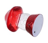 Amosfun Mushroom Night Light Small Cartoon Bedroom Table Lamp Soft Lighting Indoor Nightstand Light Decorative Snowflake Pattern Night Lamp (Battery Not Included)