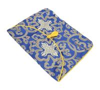 Amosfun Music Books Storage Bag with 900 Pages Capacity or Vintage Ethnic Style Brocade Portable and Sturdy and Sturdy for Buddhist Scriptures for Buddhist Scriptures Gift or School Use