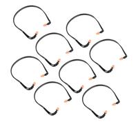Amosfun Noise Canceling Silicone 8pcs for Fall Asleep and High-Speed Trains, Noise Reduction and Tinnitus Prevention for Comfortable Use