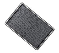 Amosfun Non-slip PVC Mounting Pad for Car Dashboard Resistant Anti-skid Phone Fixate Mat with Rhinestone Decoration Oil-resistant Slip Pad for Car Accessories