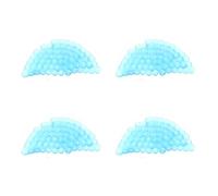 Amosfun Nursing Ice Bags Cold and Compression Therapy Semi Round 4pcs Gel Ice Packs Lightweight for Neck for Surgical Procedure