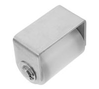 Amosfun Nylon Pulley with Stainless Steel Bracket for Sliding Doors Heavy Duty Load Bearing Roller Smooth Quiet Operation Easy Installation for Outdoor Furniture and Trolley Wheels