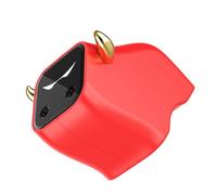 Amosfun Ox Shape Portable USB Air Humidifier Silent Cool Mist for Car and Desk Small Red Ultrasonic Diffuser with Super Dense Fog USB Charging for Home Bedroom Office Use