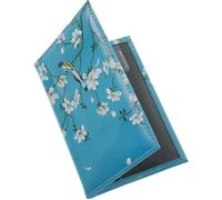 Amosfun Passport Holder Wallet Pu Travel Document Organizer with Card Slots and Secure Snap Closure, Compact Passport Protector for Travel and Family Use