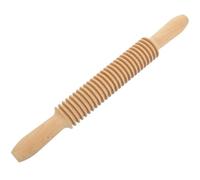 Amosfun Pasta Rolling Pin Wooden Spaghetti Maker 13 Inch for Pastry Dough Rolling with Fine Grinding Surface Kitchen Tool for Pizza and Handmade Noodles