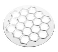 Amosfun Pelmeni Mold, 19 Holes Chinese Dumpling Form, Russian Ravioli Making Mold, Aluminum Dumpling Press Pie Ravioli Mould for Kitchen