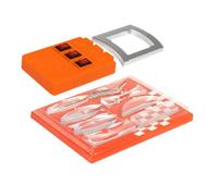 Amosfun Physics Optical Experiment Kit Multifunctional Refraction Prism Convex Concave Lenses Linear Light Source Teaching Demonstration and Laboratories