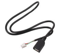 Amosfun Pin Dash Camera Cable for Car Radio USB Power Connector Wire for Dashcam Input and Reversing Image Adapter USB Cord for Large Screen Vehicle Players Stable Charging and Data