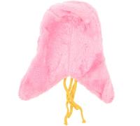 Amosfun Pink Warm Bird Hanging Nest for Parrots and Birds Made of Soft Lint, Easy to Hang and Not Easily Deformed, Suitable for Hanging from A Tree Branch Or Hooked on Porch, Simple