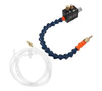 Amosfun Pneumatic Mist Coolant Spray System for CNC Machine Tools and Engraving Machines with Quick Heat Dissipation and Versatile Applications, Aluminium Alloy and Plastic Cooling Hose