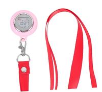 Amosfun Pocket Watch with Neck Rope Glow The Dark Digital Fob Watch for Medical Professionals Students and Teachers Convenient and Easy to Read