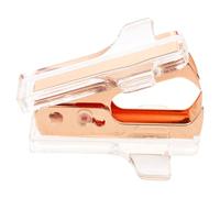 Amosfun Portable Hand Held Staple Remover Rose Gold Mini Stapler Puller Heavy Duty Office Supply for Home, School, and Financial Use
