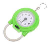 Amosfun Portable Small Manual Spring Scale with Hook Compact Lightweight Suitcase Weight Scale for Travel and Home Use Plastic and Metal Construction Easy Operation for Luggage and