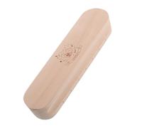 Amosfun Portable Wood Tailors Clapper Seam Pressing Stick Wood Pressing Tool for Tailors Seamstress Khaki Press Seams Smooth Finish Quilting and Sewing Supplies