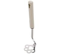 Amosfun Potato Masher with Cat Paw Design, Mini Potato Press with Non-Slip Handle, Stainless Steel Potato and Bean Masher, Small Food Press for Kitchen