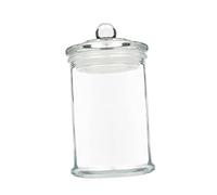 Amosfun Practical Snack Jar Glass Storage Jar 750Ml Sturdy Glass with Smooth Surface Simple Design Workmanship for Restaurant and Cafe Use