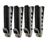 Amosfun Professional Guitar Capo Set One-hand Reposition Clip for Easy Tuning 4pcs Wear-resistant Iron with Woven Fabric for Acoustic Electric Guitar and Ukulele