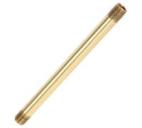 Amosfun Pure Copper Straight Lamp Stem Rod with External Thread DIY Lamp Kit Part for Pendant Fixtures Ceiling Lights and Chandelier Repairs Replacement Lighting Hardware