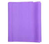 Amosfun Purple Resistance Band 1500x150x0.35mm Elastic Exercise Band for Pilates Yoga Stretching and Strength Training for Back and Full Body Fitness
