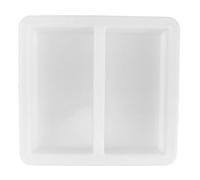 Amosfun Reusable Cement for Concrete Plastic Mold Brick Rectangle, Creative Design Stone Measuring 30x28x5cm DIY Walkways Landscaping Patio Garden and Backyard Projects
