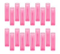 Amosfun Reusable Lip Balm Tubes Lightweight and Easy to Carry Lipstick Containers 20pcs 5g Made of Pe Material for Travel Use by Women