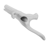 Amosfun Right Hand Aluminum Epee Handle Replacement for Fencing Practice Equipment Size Lightweight Orthopedic Grip Compatible with Competition Training