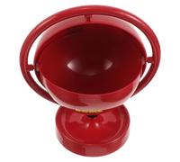 Amosfun Rotating Planet Snack Bowl with Globe Shaped Design, Practical Pp Material Storage Container Featuring Rotating Convenience, Entryway Organizer for Space Lovers and Home Decor