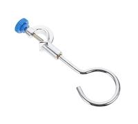 Amosfun Separating Funnel Stand Iron Labs Support Ring for Lab Beakers Multi-use Retort Support Open Ring Clamps Sturdy Design for Science Experiments