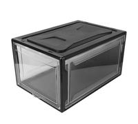 Amosfun Shoe Box for Sneakers Display Box Design Practical Shoes Holder for Household Use Stackable Storage