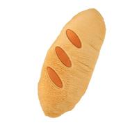 Amosfun Simulation Baguette Plush Pillow Soft Bread-shaped Cushion for Sofa Bed Decorative Hugging Cozy Home Decor Accent for Living Bedroom