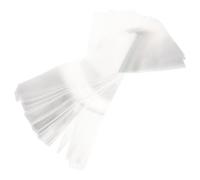 Amosfun Single Floral Packaging 100Pcs Rose Wrapping Sleeves Plastic Bags for Florist Convenient Bouquet Bags for Special Occasions