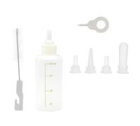 Amosfun Small Pet Feeding Bottle Small Nursing Bottle Portable Convenient Silicone Lightweight Nursing Supplies for Newborn and Rabbits