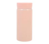 Amosfun Small Water Bottle, 200ml Portable Double-Wall Thermal Bottle, Leakproof Vacuum Insulation, Portable Tumbler for Gym, Travel, Office -Pink