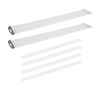 Amosfun Snare Drum Wire Strap with 20 Strand Spring for Balanced Drum Tension and Lasting Durability White Plastic and Metal Material Percussion Instruments at Home or Live Events