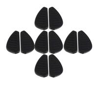 Amosfun Soft Silicone Nose Pads Insert Hole 1x2.5mm with Easy Push-in Installation Non-Slip Nose Cushions 5 Pairs for Sunglasses and Eyeglasses for Sports and Cycling Frames