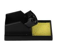 Amosfun Soldering Iron Stand with Sponge Universal Holder for Wood Burning Pen Stable Aluminum Frame Compatible with 936 Soldering Station Safe Crafting Accessories