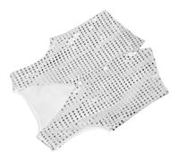 Amosfun Sparkly Sequin Vest for Boys, Versatile Dancewear with Eyecatching Design and Polyester Material, for Jazz Dance and Daily Practice Performance Costume