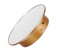 Amosfun Spinning Platform Electric Photography Turntable Portable Rotating Display Stand for Jewelry Live Streaming Video Production