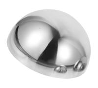 Amosfun Stainless Steel Garden Hemisphere Ball Reflective Mirror Surface, Chic Design Decorative Outdoor Mirror Ball for Garden and Yard Décor, for Professional Photos or Table Centrepiece