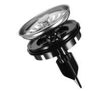 Amosfun Stainless Steel Kitchen Sink Drain Stopper with Food Waste Pusher Garbage Disposal Cover for Clogging Strainer Plug for Efficient Kitchen Waste Grinding and Smooth Drain Cleaning
