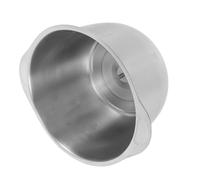 Amosfun Stainless Steel Mixer Bowl Replacement for Home Blender Heat Resistant Food Grade Stainless Steel Container Easy Clean Mini Chopper and Meat Grinder Accessory Compact Design for