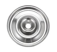 Amosfun Stainless Steel Pot Lid and Mini Pan Cover 10cm Universal Tiny Pot Lid Spill Stopper for Kitchen Cooking and Seasoning Containers