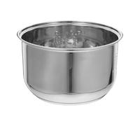 Amosfun Stainless Steel Rice Cooker Inner Pot 2L Universal Replacement Pot for Electric Rice Cooker for Cooking Steaming and Preparing Porridge