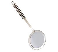 Amosfun Stainless Steel Spider Strainer Skimmer Fine Mesh Kitchen Colander for Frying Boiling Noodles Ergonomic Handle Cooking Tool for Home and Professional Use