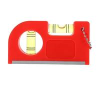 Amosfun String Level Bubble Spirit Level Levelling Instrument for Building Trades Red Hanging Line for Tile Layout Ground Floor Shed Base Fence Dock Slope Measurement