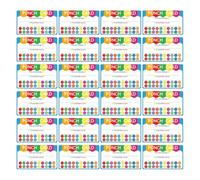 Amosfun Students Reward Punch Cards 50 Pcs for Classroom Behaviour Management with Portable Design for Teacher Use